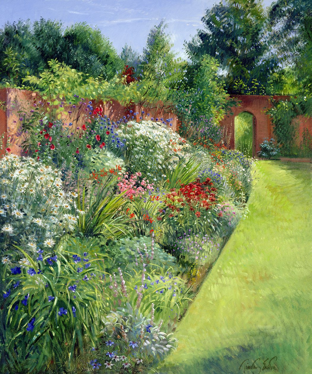 Caminho para o jardim secreto de Timothy Easton