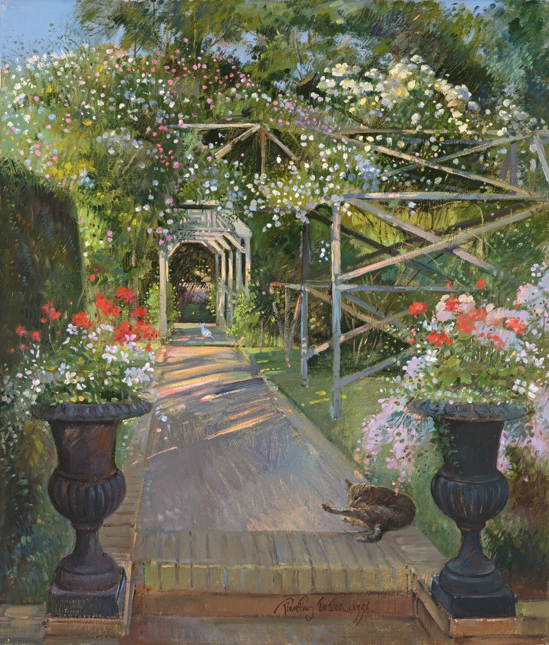 The Rose Trellis, Bedfield, 1996 de Timothy Easton