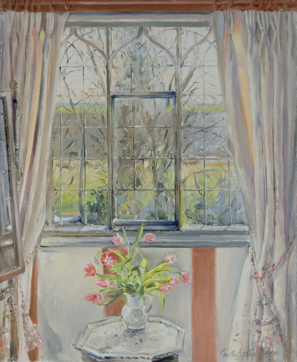 Tulipas para uma manhã de janeiro de Timothy Easton