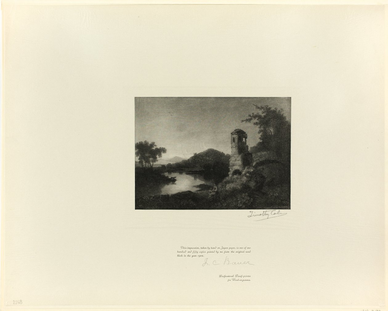 A villa de Cícero, de Old English Masters de Timothy Cole