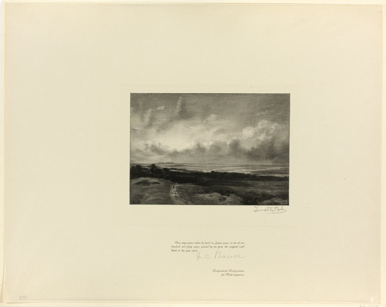 Hampstead Heath, dos antigos mestres ingleses de Timothy Cole