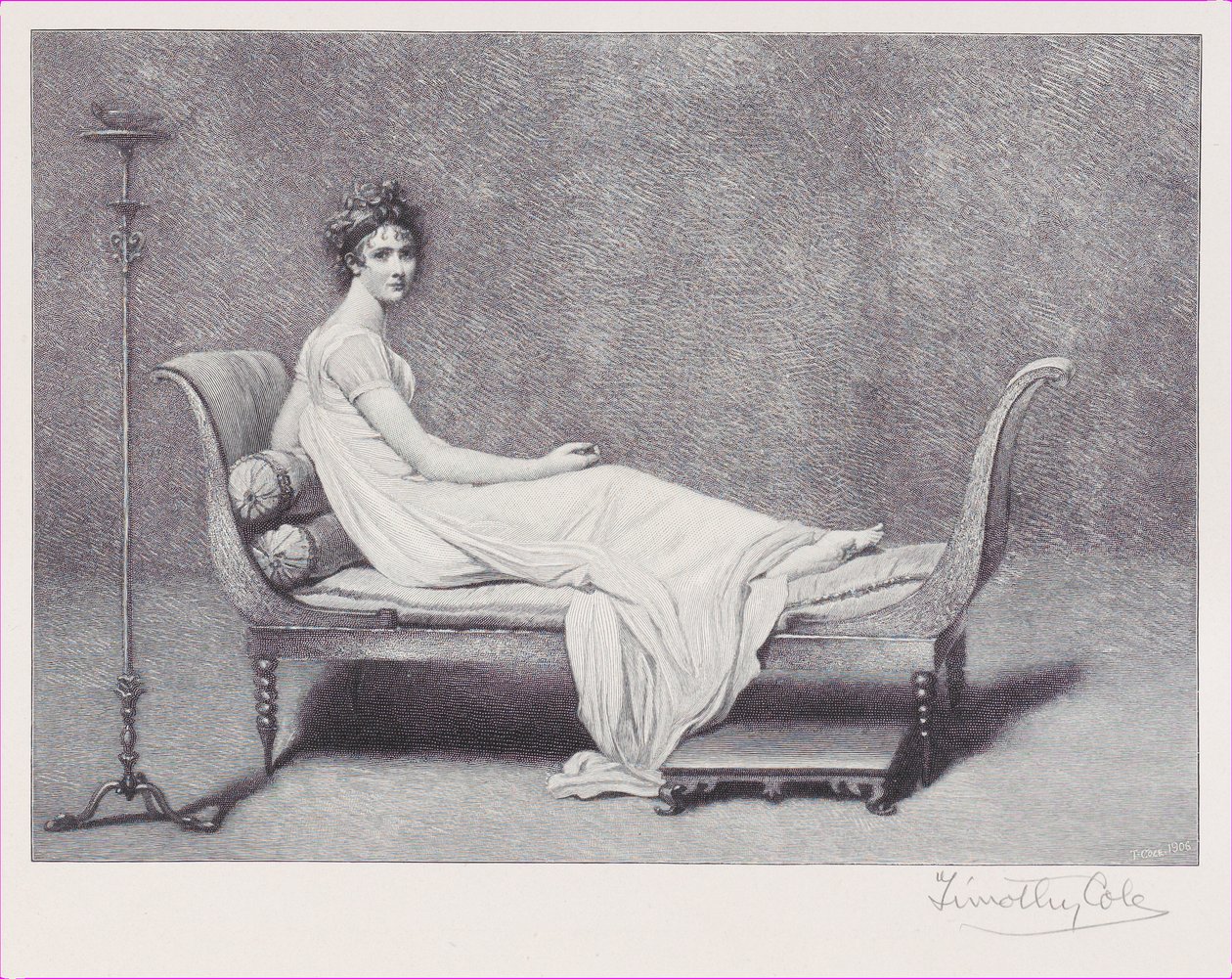 Madame Recamier, 1909., 1909. de Timothy Cole