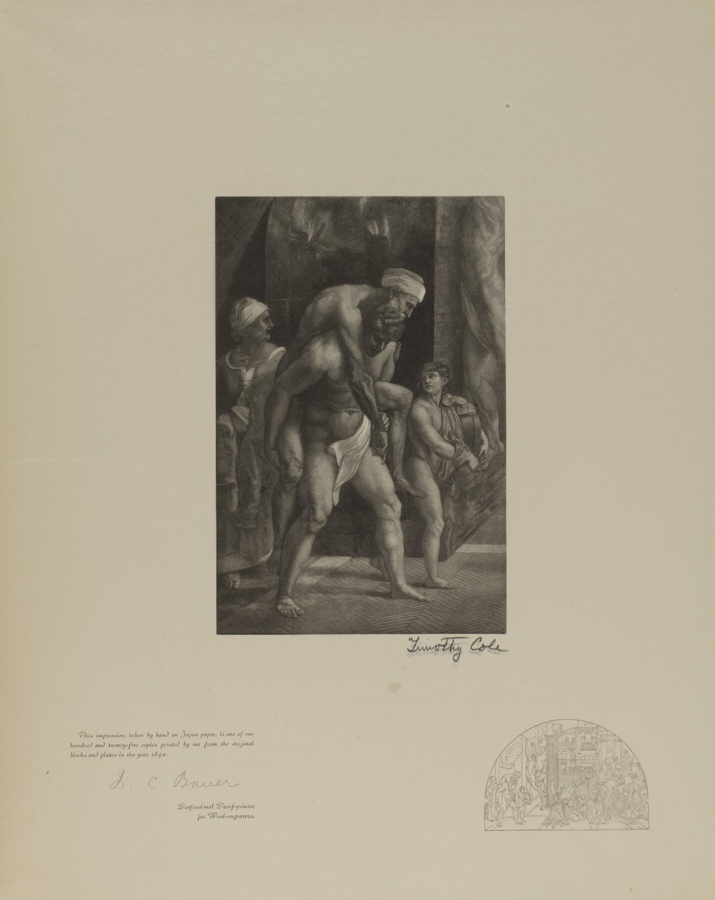 Antigos mestres italianos de Timothy Cole