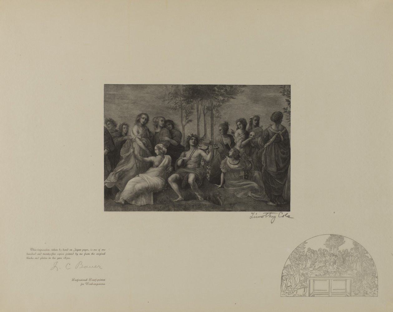 Antigos mestres italianos de Timothy Cole