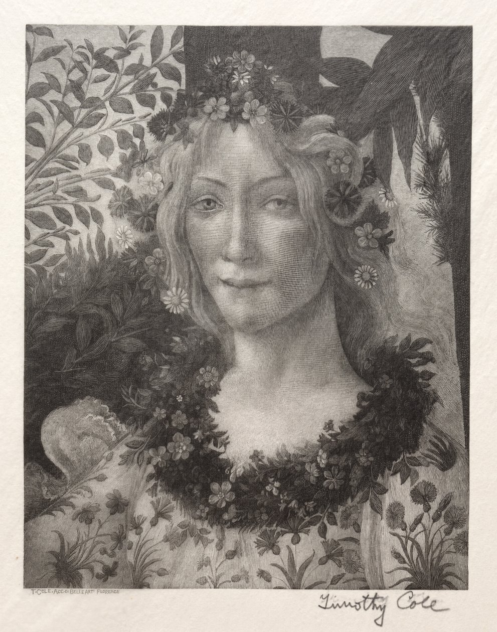 Velhos mestres italianos: Chefe de Flora, 1888-1892. de Timothy Cole