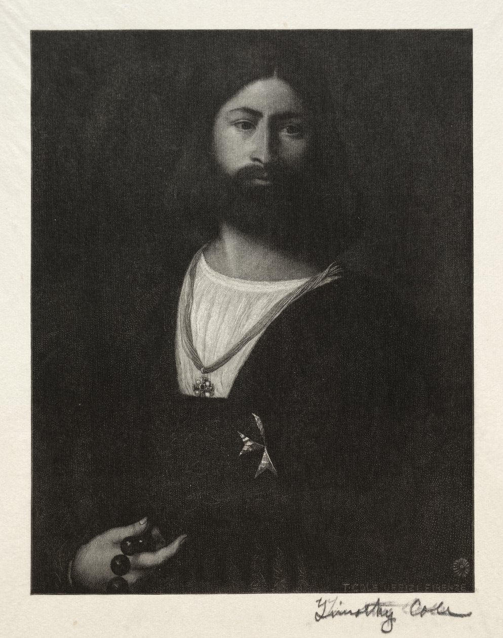 Velhos mestres italianos: Cavaleiro de Malta, 1888-1892. de Timothy Cole
