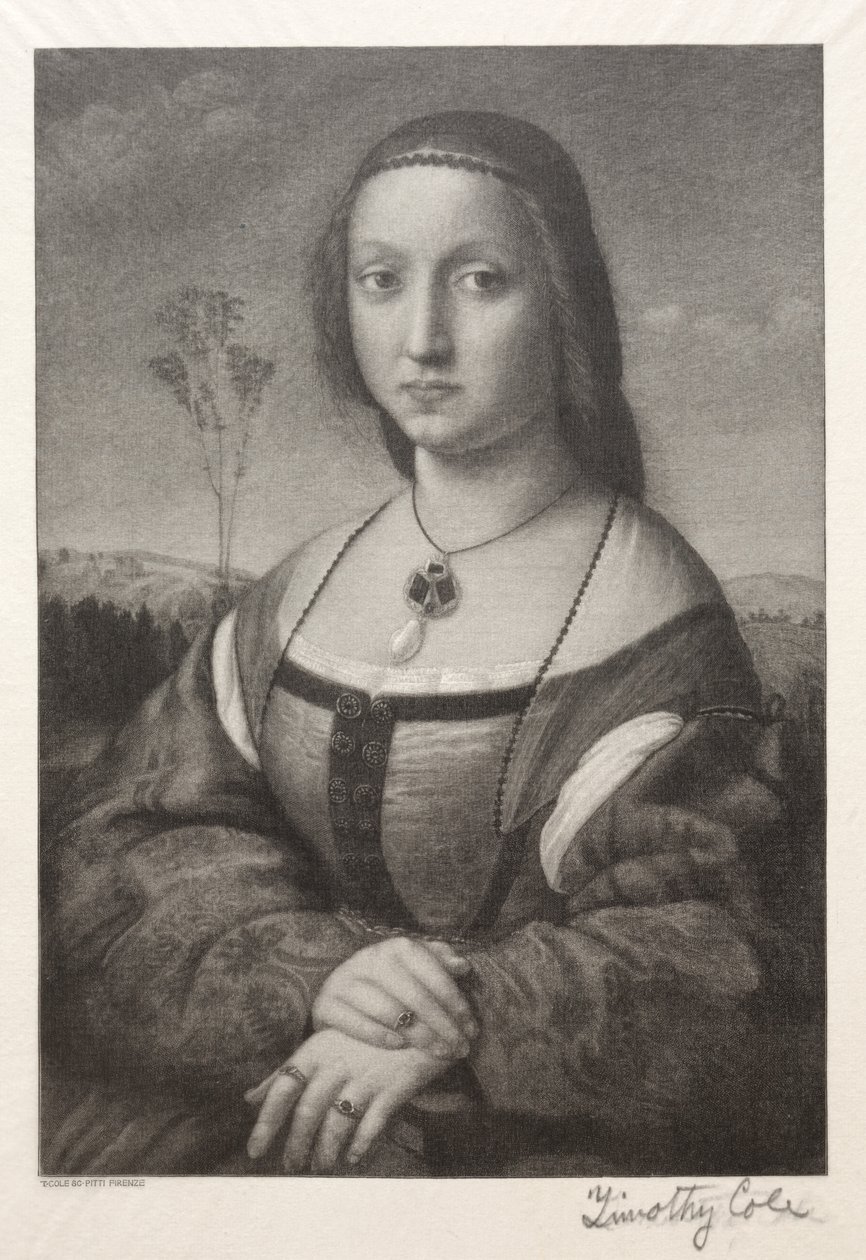 Velhos mestres italianos: Maddalena Doni, 1888-1892. de Timothy Cole