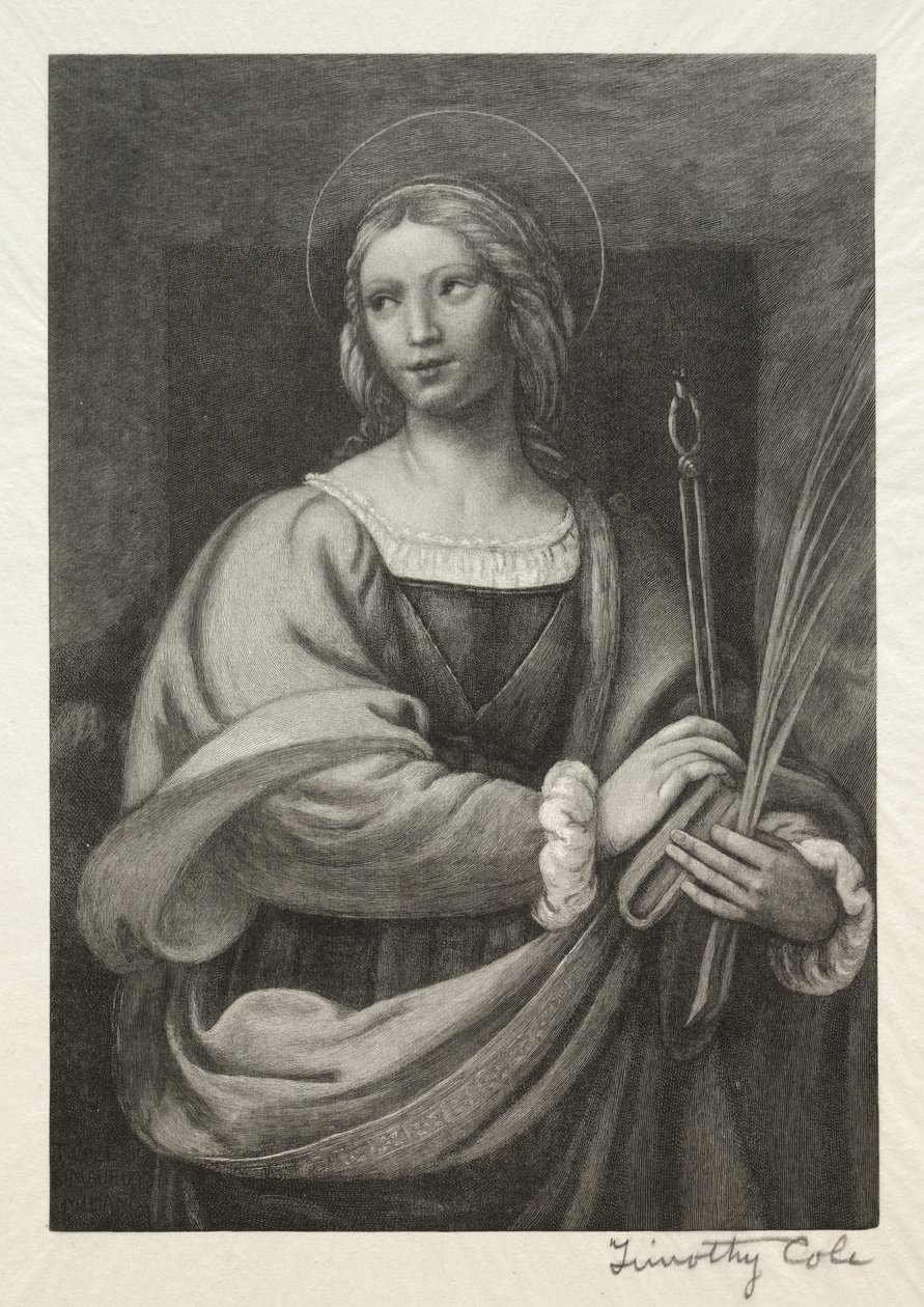 Velhos mestres italianos: St. Apollonia, 1888-1892. de Timothy Cole