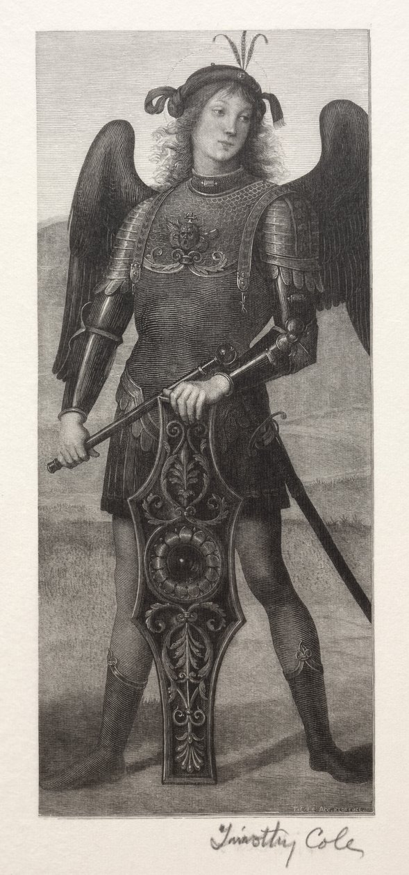 Velhos mestres italianos: São Miguel, 1888-1892. de Timothy Cole