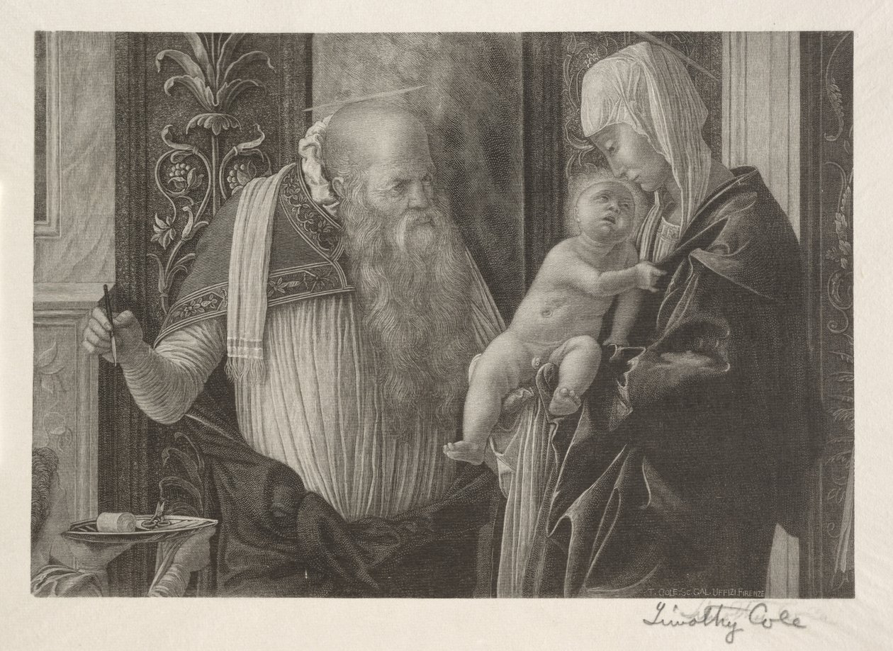 Velhos mestres italianos: a circuncisão, 1888-1892. de Timothy Cole