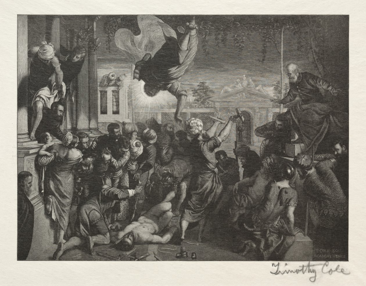 Velhos mestres italianos: o milagre de São Marcos, 1888-1892. de Timothy Cole
