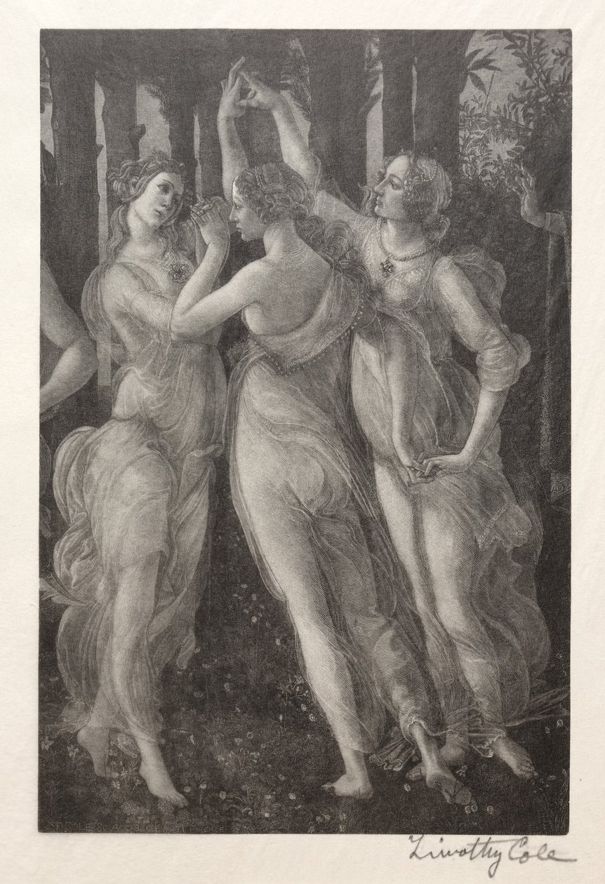 Velhos mestres italianos: As três graças, 1888-1892. de Timothy Cole
