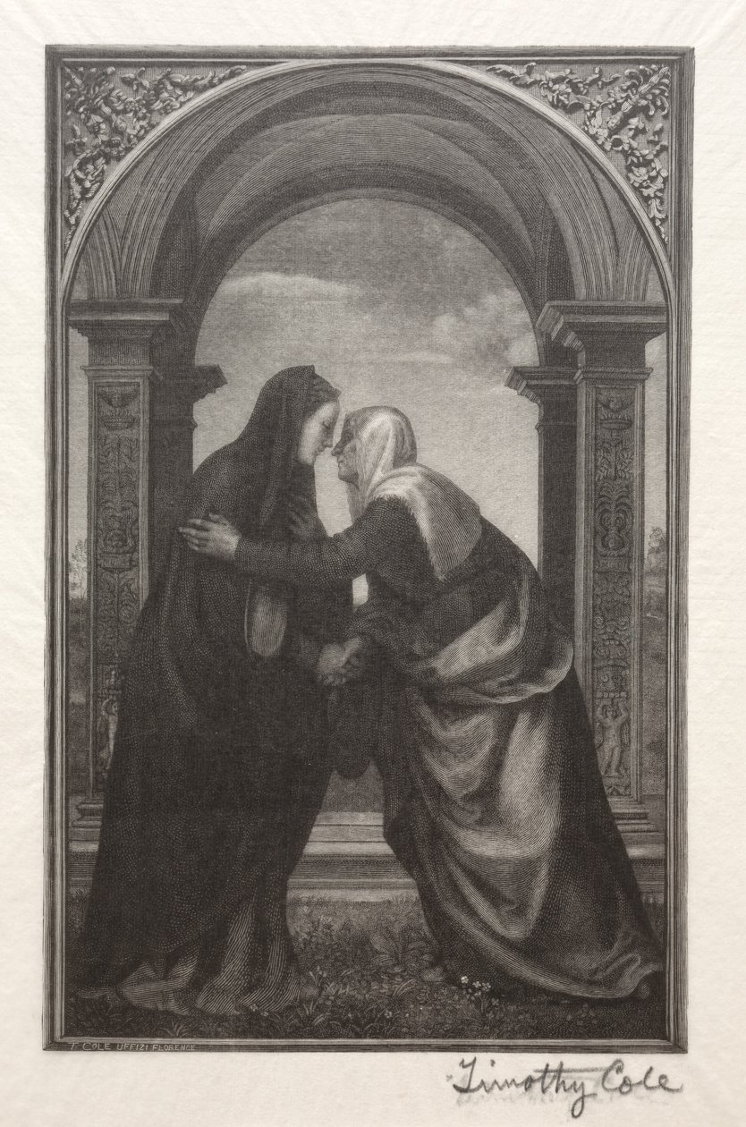 Velhos mestres italianos: a visitação, 1888-1892. de Timothy Cole