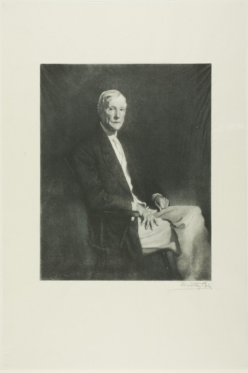 Retrato de John D. Rockefeller de Timothy Cole