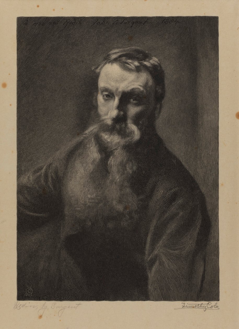 Retrato de Rodin de Timothy Cole
