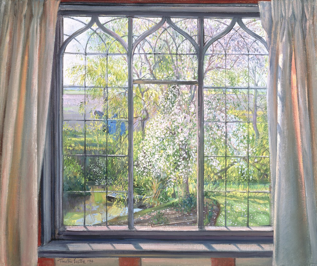 Flor de Maçã Contra o Salgueiro, 1990 de Timothy Easton