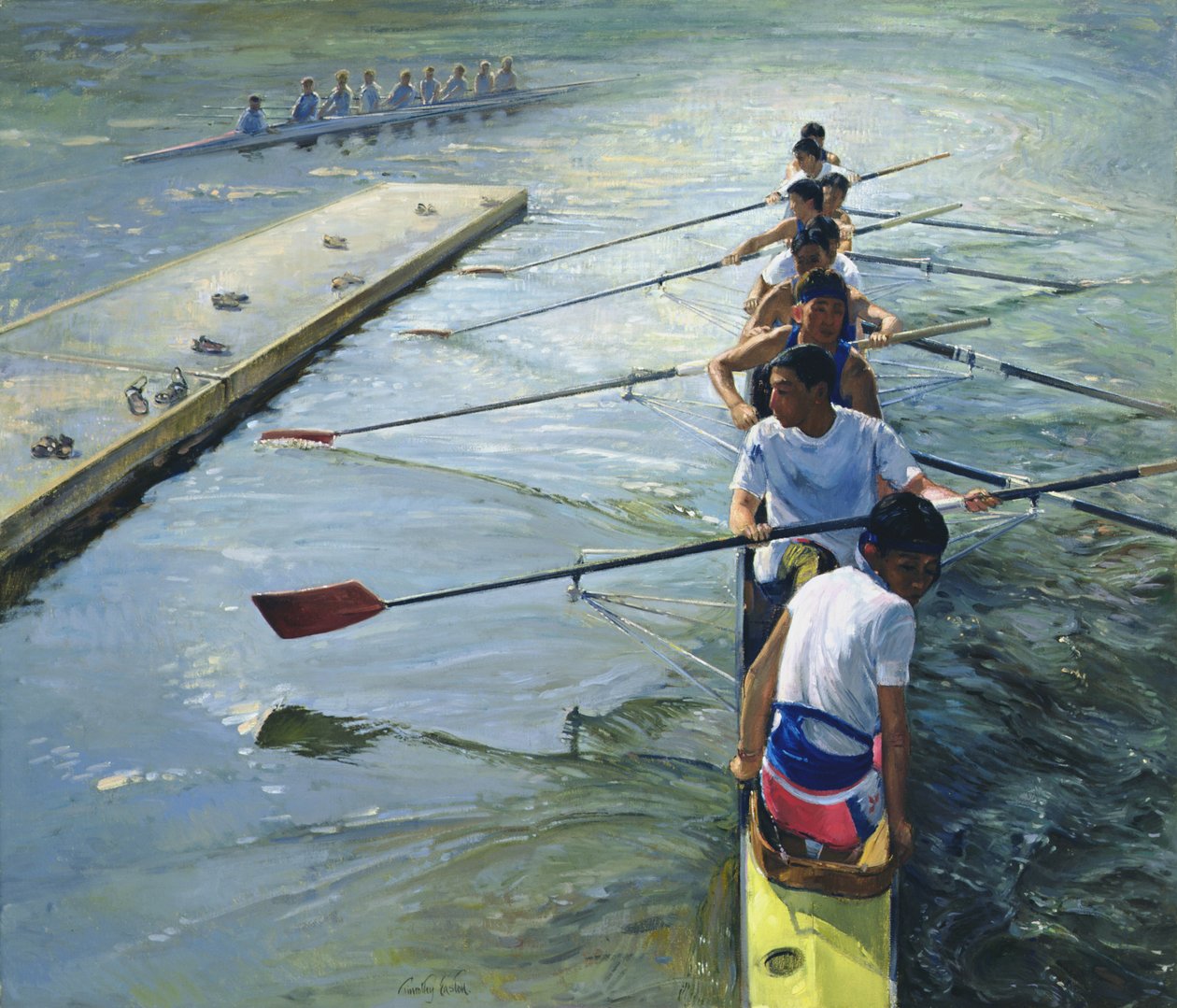 Longe da jangada, Henley de Timothy Easton