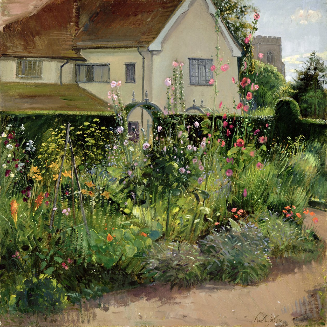 Canto do Jardim de Ervas de Timothy Easton