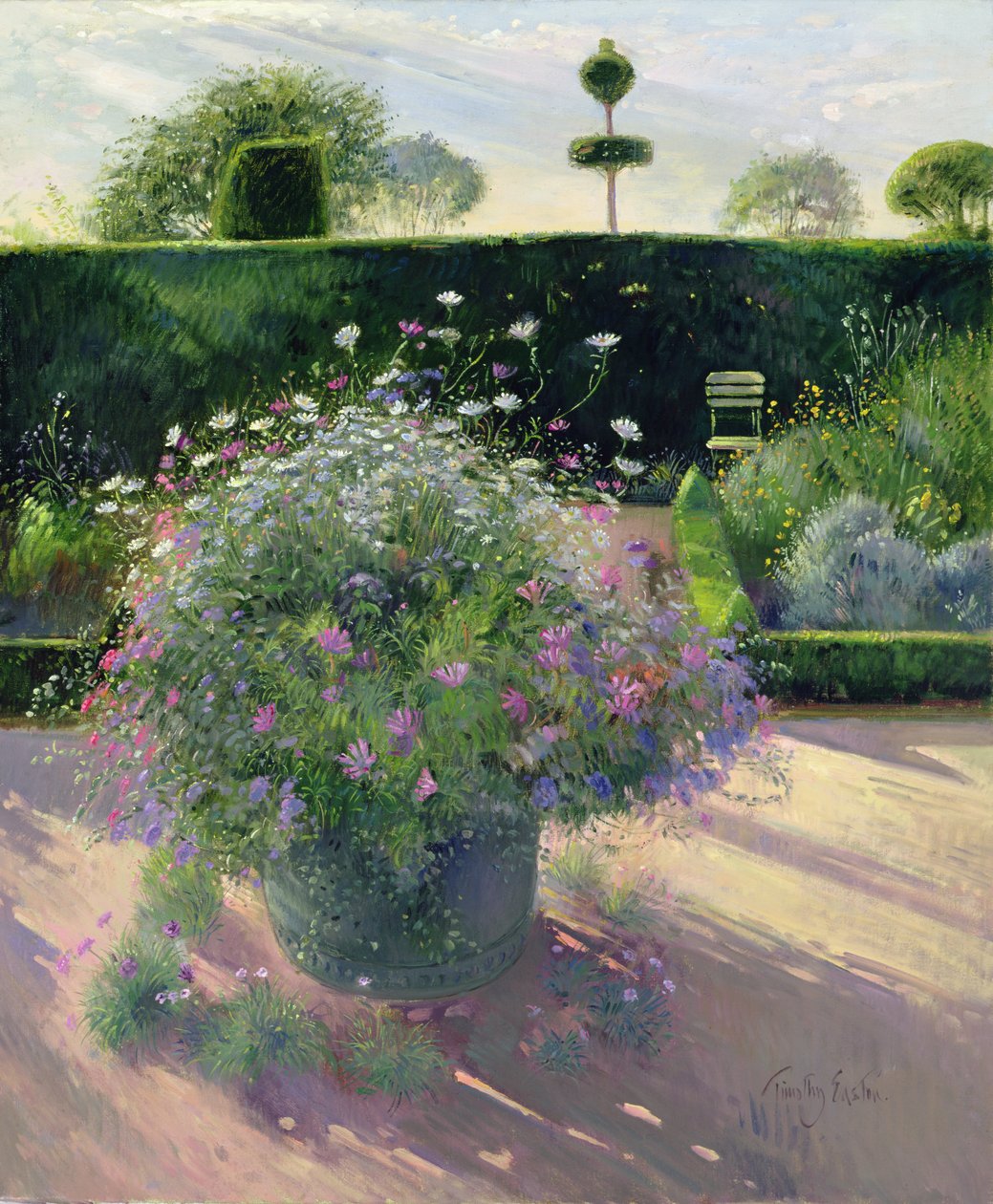 Últimos Raios em torno do Cobre (óleo sobre tela) de Timothy Easton