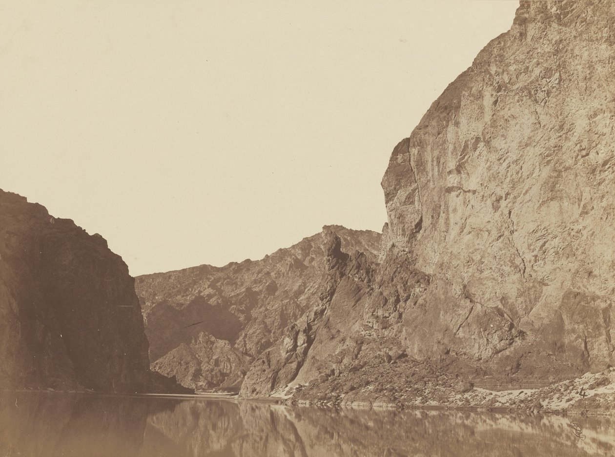 Black Canyon, rio Colorado, vista para baixo a partir do acampamento Big Horn, n.º 4 de Timothy H. O