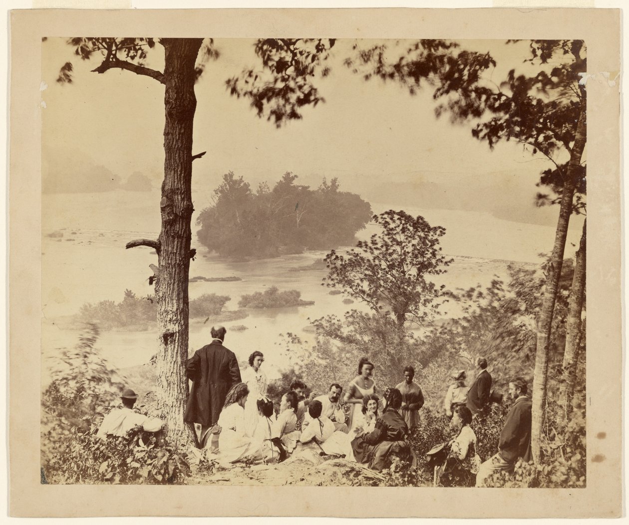 [High Island, acampamento de verão do general Spinner, tesoureiro dos Estados Unidos] de Timothy H. O