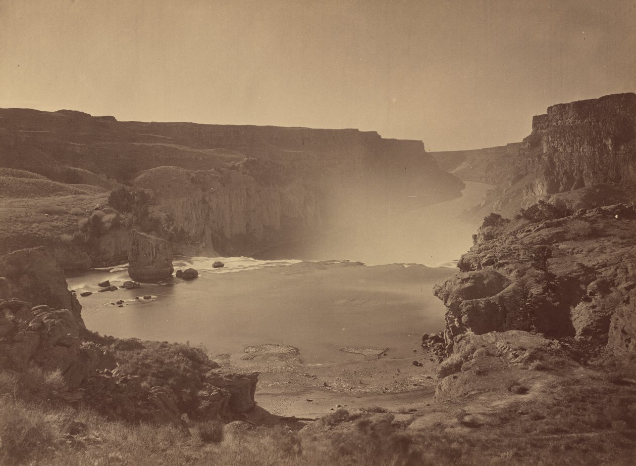 Cataratas Shoshone, rio Snake, Idaho de Timothy H. O