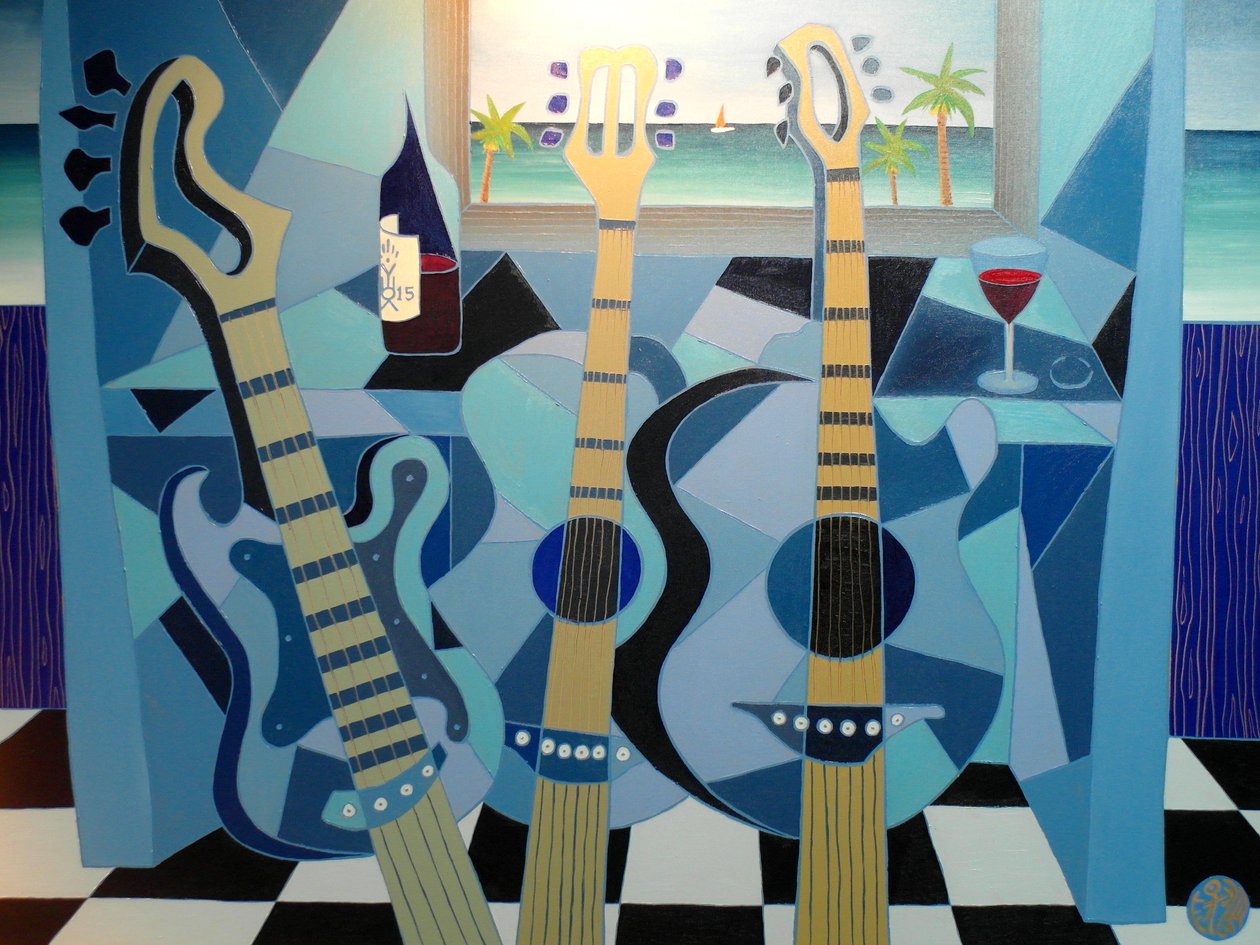 A vela do vermelhão francês, 2012, óleo sobre tela de Timothy Nathan Joel