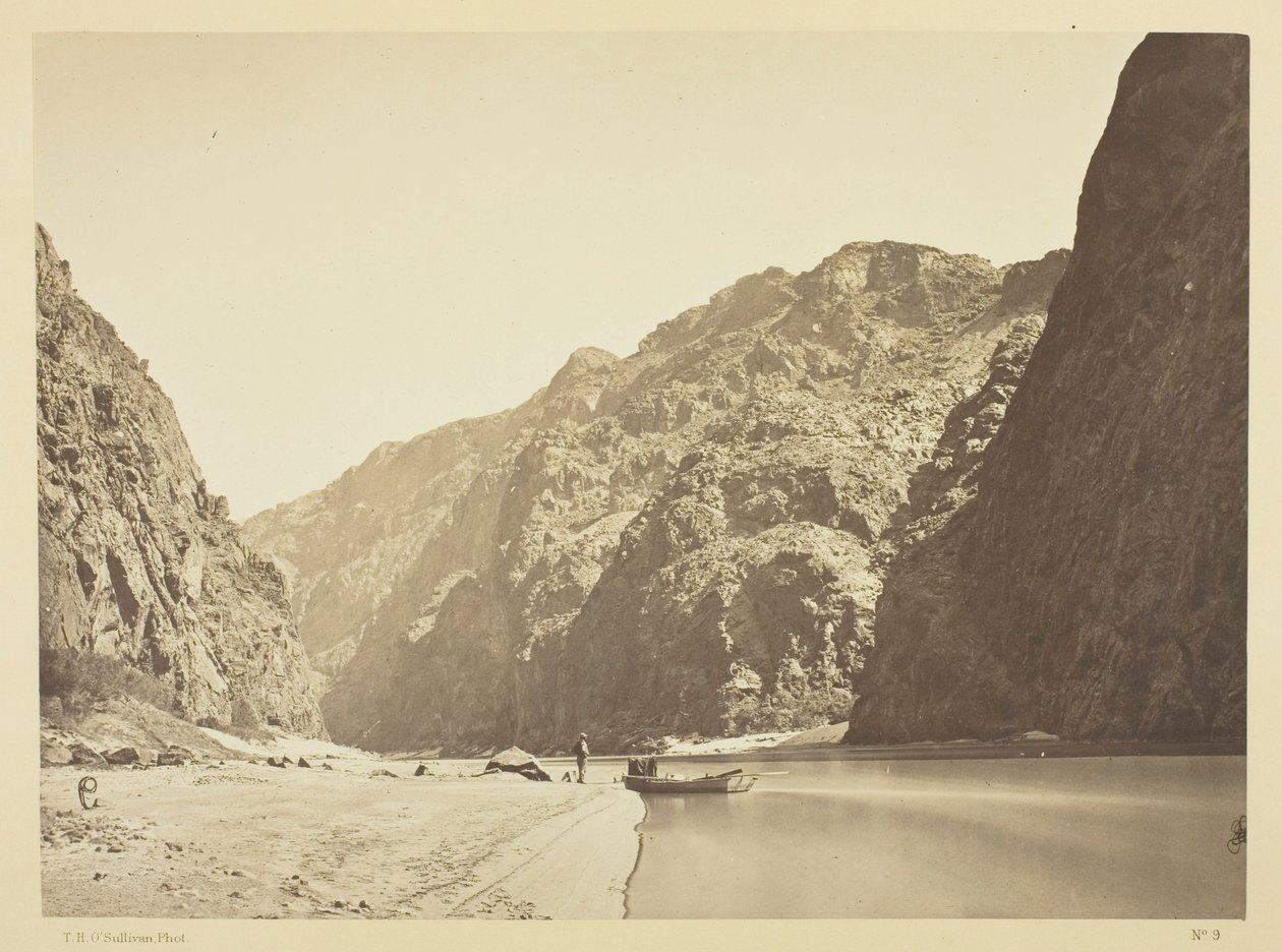 Black Canyon, visto de cima a partir de Mirror Bar de Timothy O