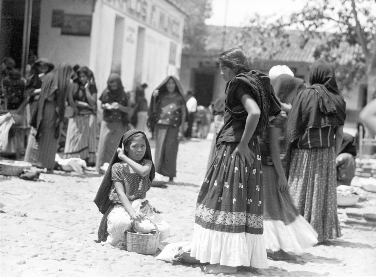 Mercado em Tehuantepec, México, 1929 de Tina Modotti