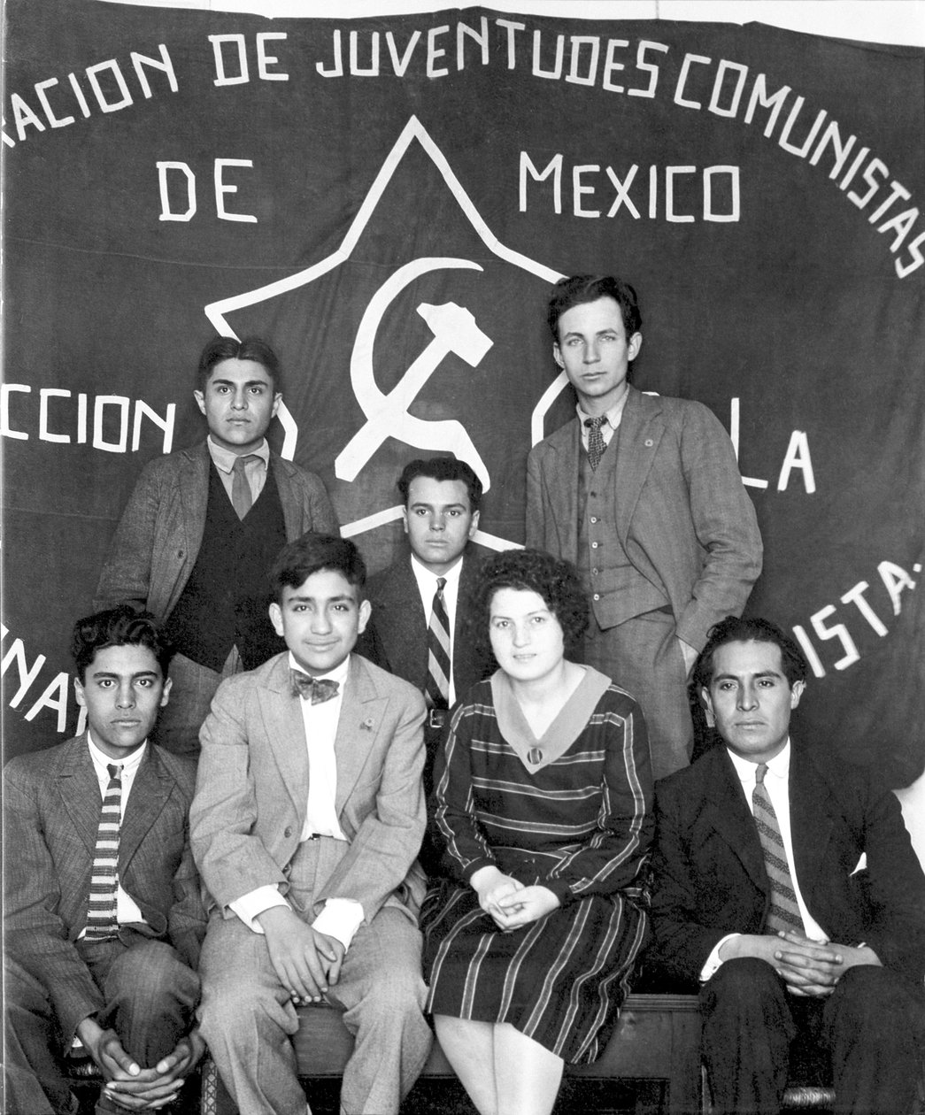 Comitê Nacional da Organização da Juventude do Partido Comunista do México, Cidade do México, 1928 de Tina Modotti