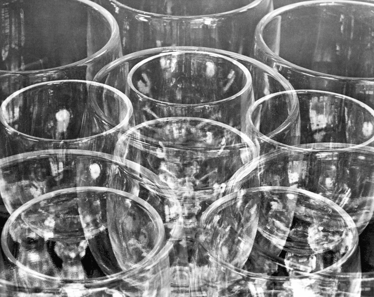 Copos de Vinho (Experimento com Formas Similares), Cidade do México, 1925 de Tina Modotti