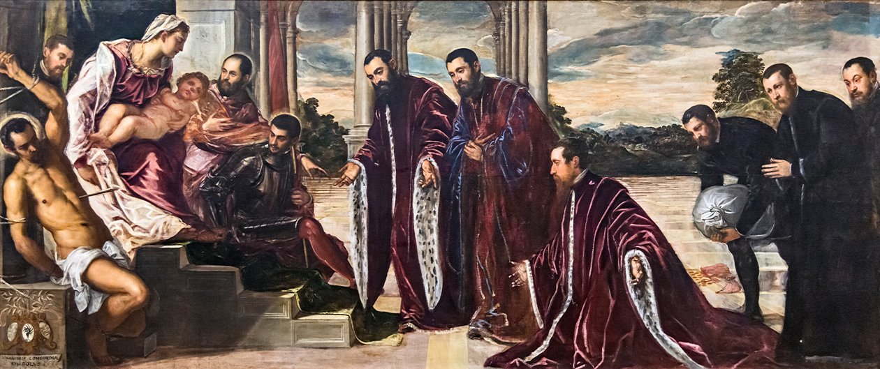 Madonna dei camerlenghiFrançais: Madonna do camerlenghiI de Tintoretto