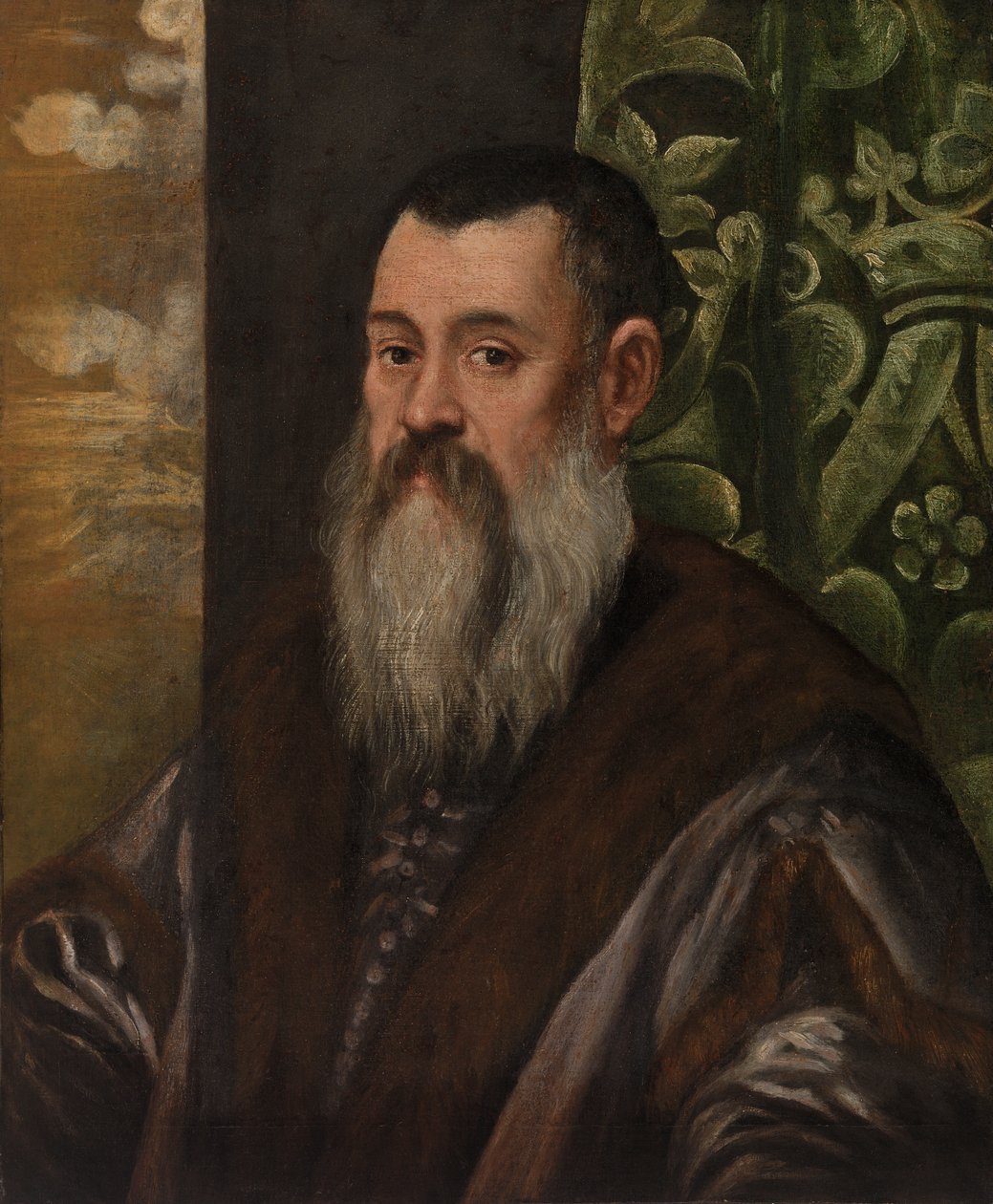 Retrato de um cavalheiro de Tintoretto (Jacopo Robusti)