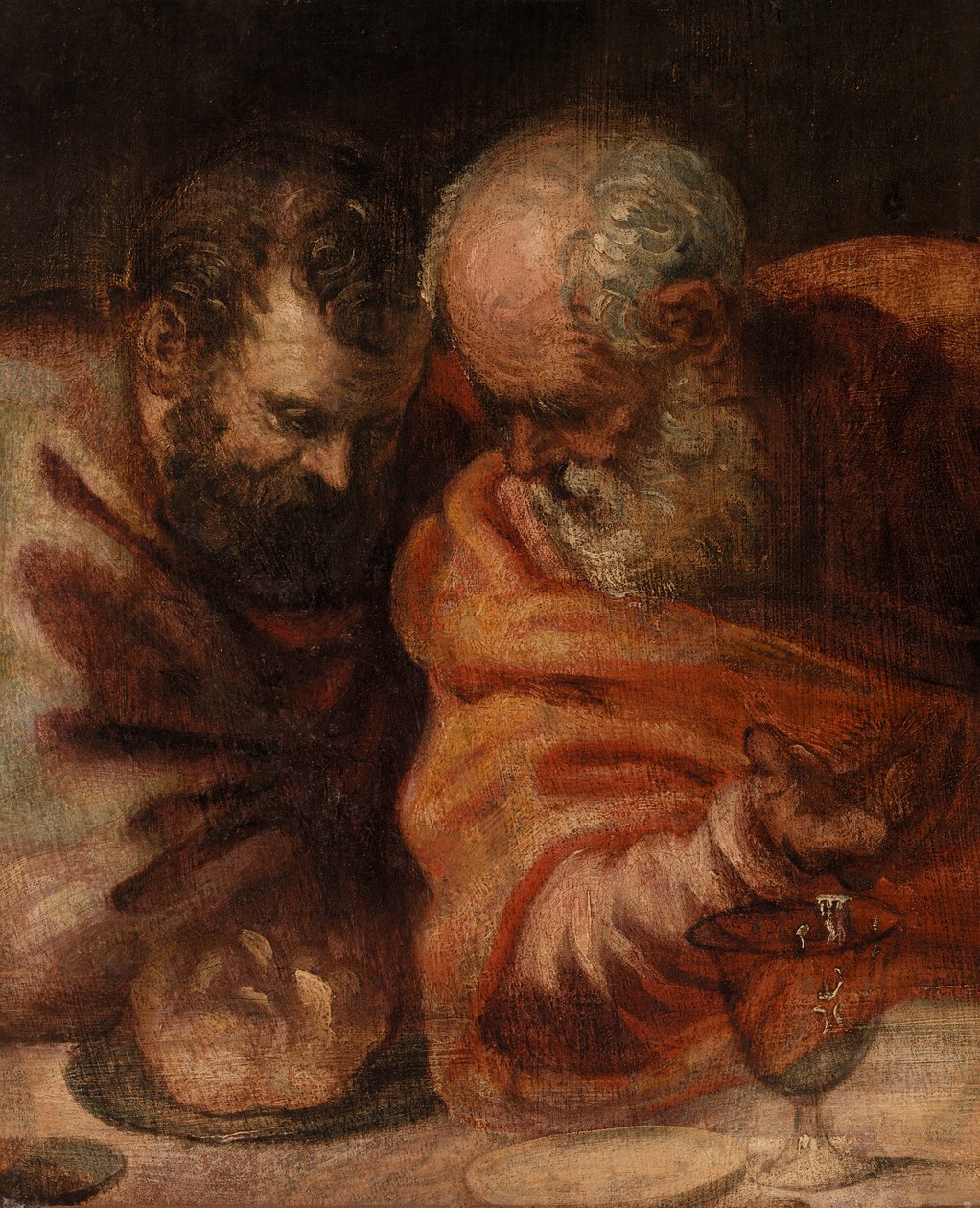 Dois Apóstolos de Tintoretto (Jacopo Robusti)