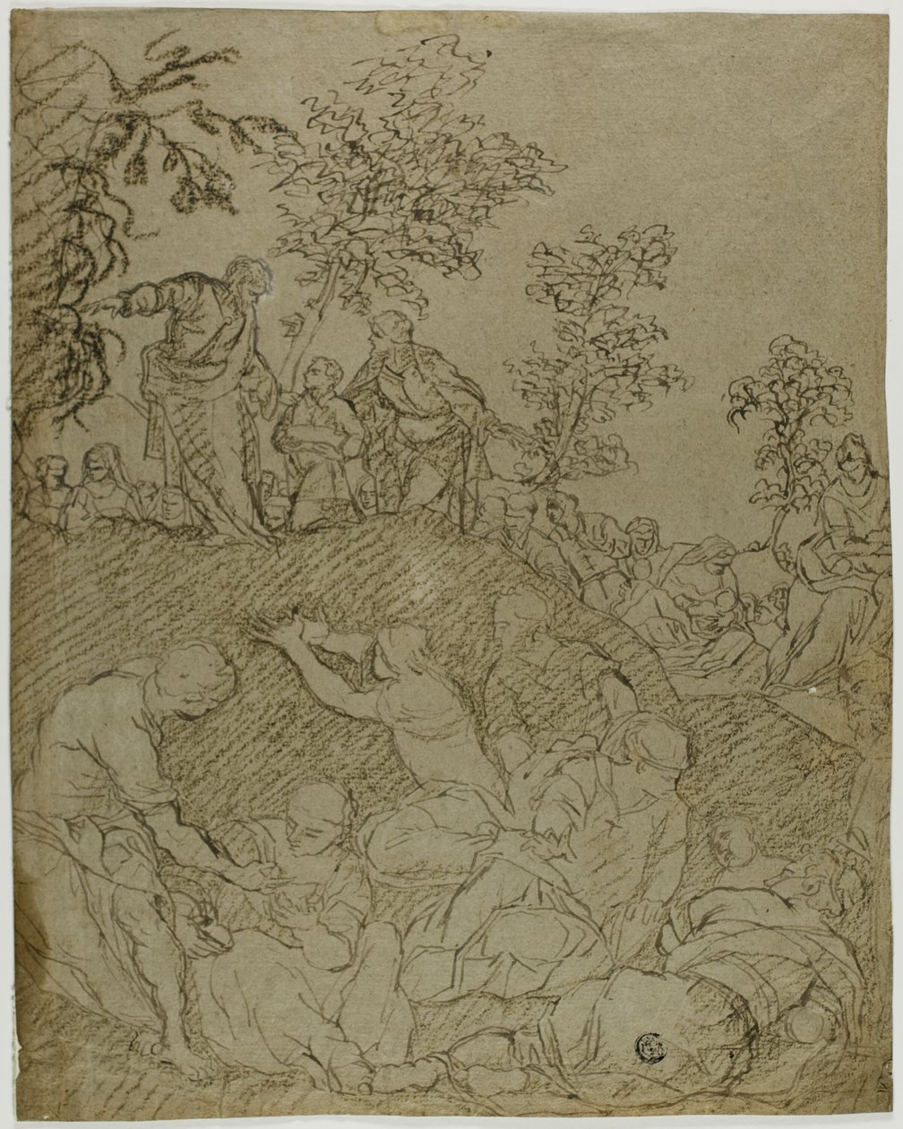 Milagre dos pães e dos peixes de Tintoretto