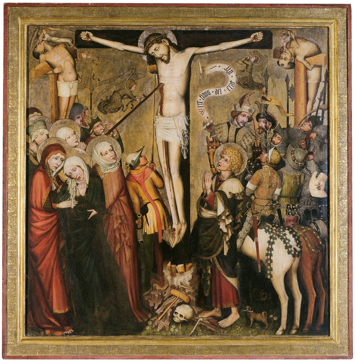 Crucificação de Cristo ("Crucificação Wilten") de Tiroler Maler