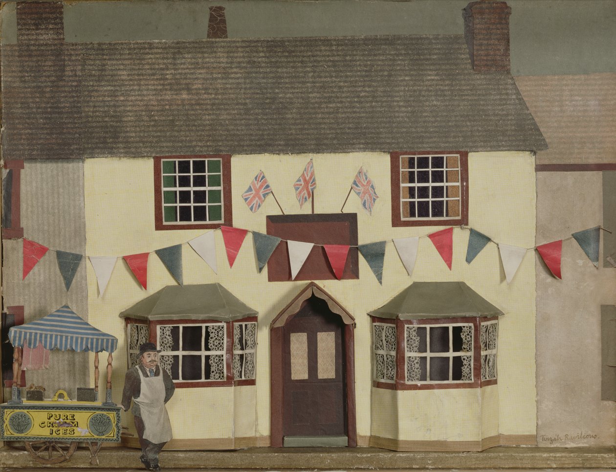 Pure Cream Ices (colagem) de Tirzah Ravilious