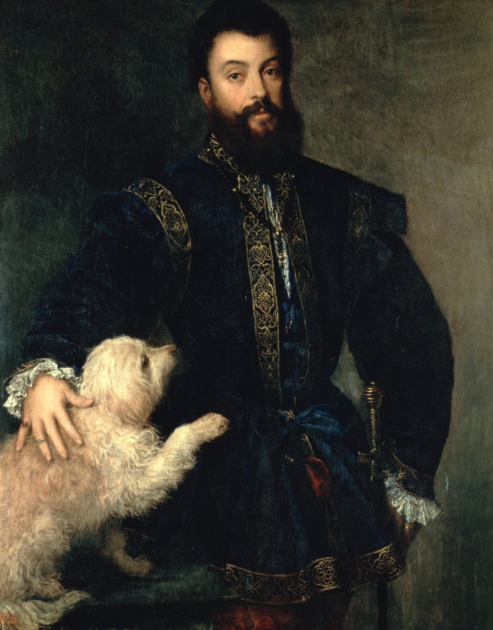 Federigo Gonzaga, duque de Mântua, c.1525-30 de Tiziano Vecelli