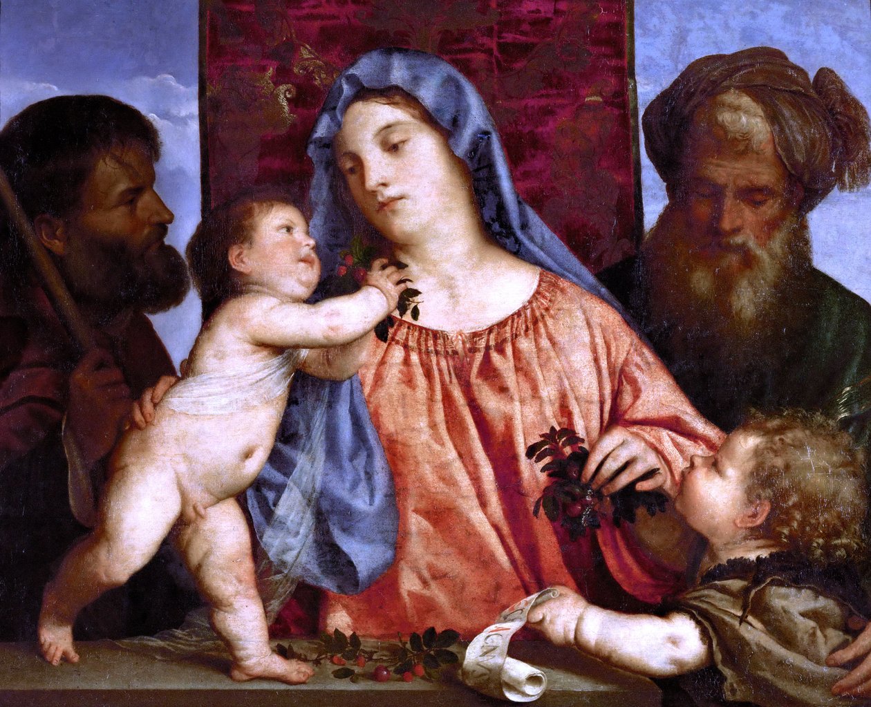 cerejas Madonna de Tiziano Vecelli