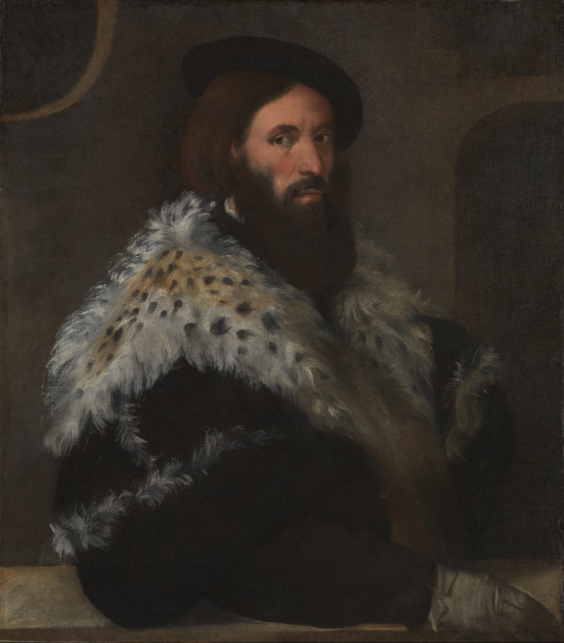 Retrato de Girolamo Fracastoro, c.1528 de Tiziano Vecelli