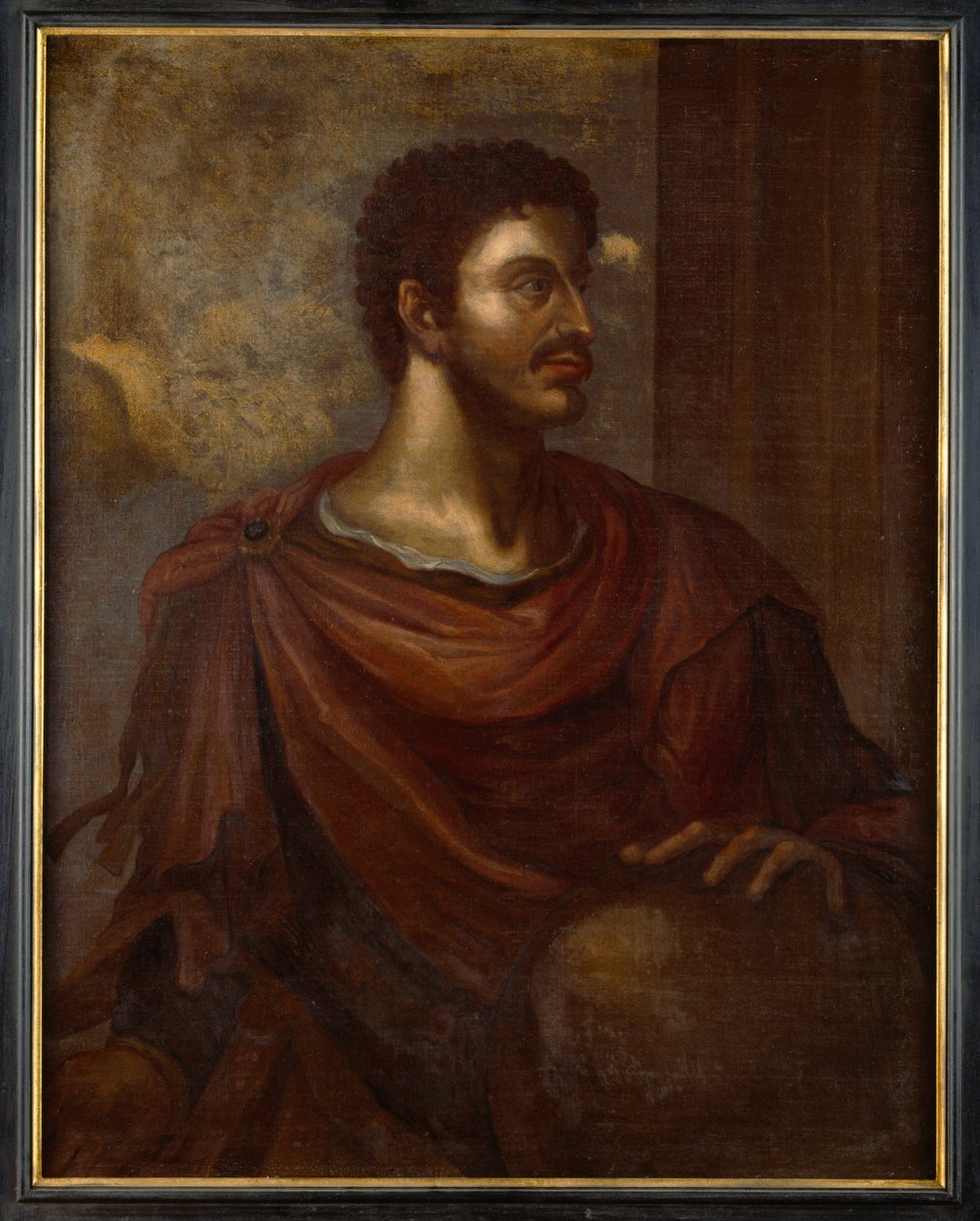 Augustus Octavius (óleo sobre tela) de Titian (c.1488 1576) (after)