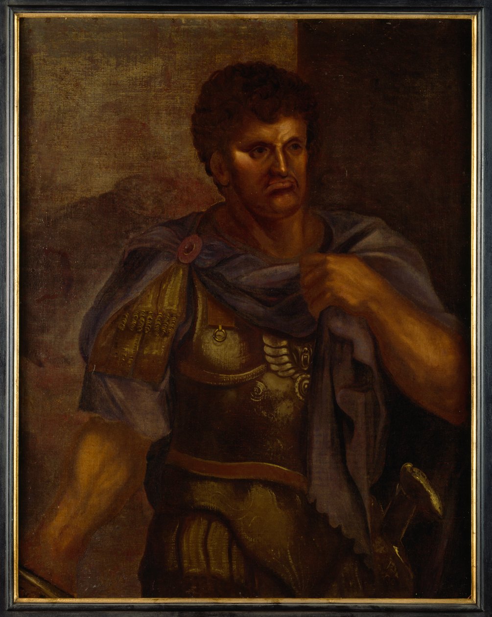 Nero Claudius (óleo sobre tela) de Titian (c.1488 1576) (after)