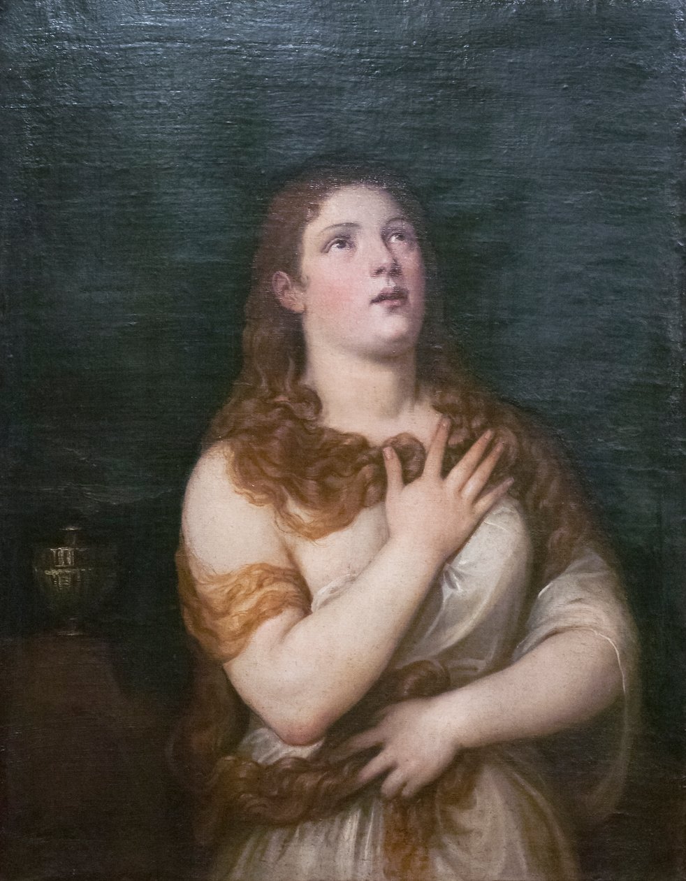 Penitente Magdalen de Titian (c.1488 1576) (after)