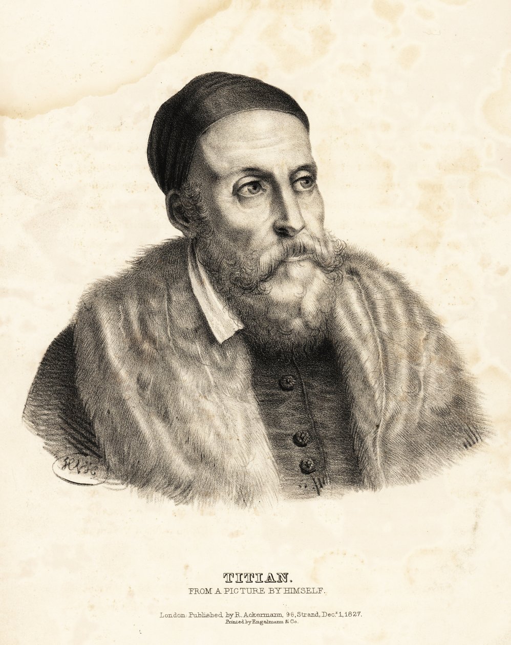 Ticiano, pintor italiano do Renascimento de Titian (c.1488 1576) (after)