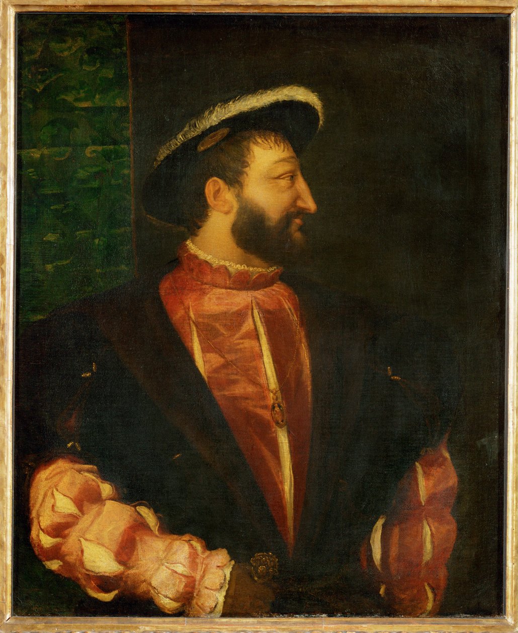 François I Rei de França ... de Titian (c.1488 1576)