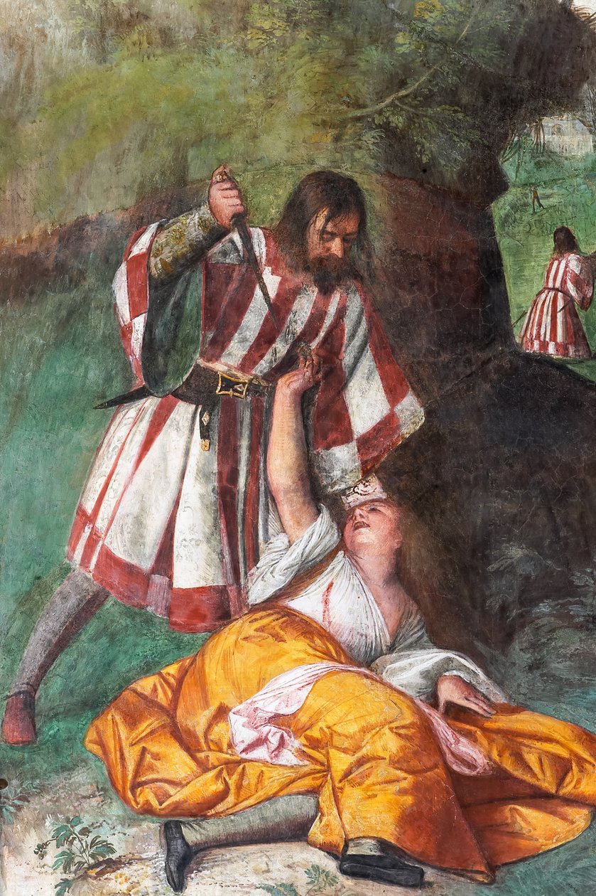 Milagre do Marido Ciumento de Titian (c.1488 1576)