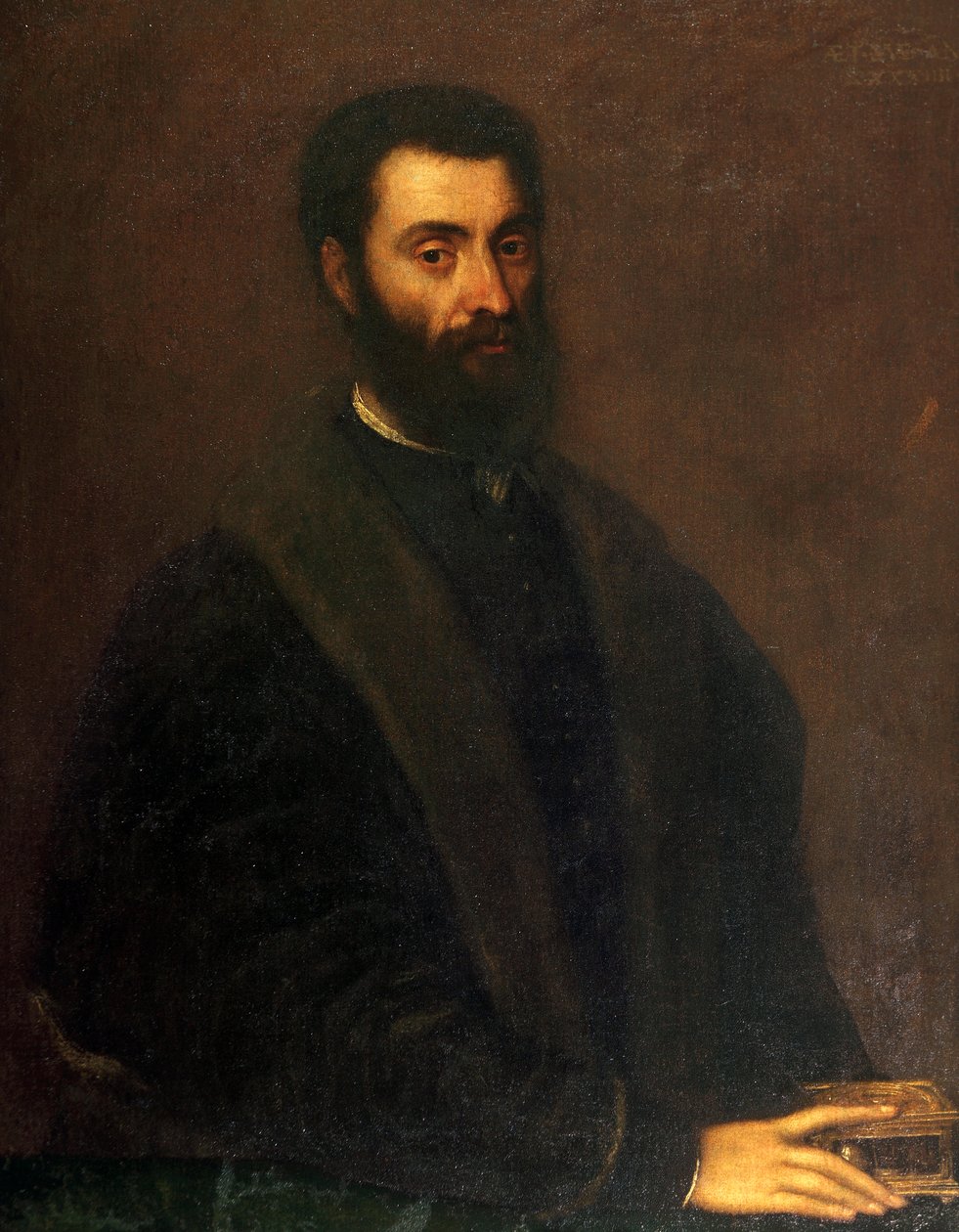 Retrato de Sperone Speroni (Pádua de Titian (c.1488 1576)