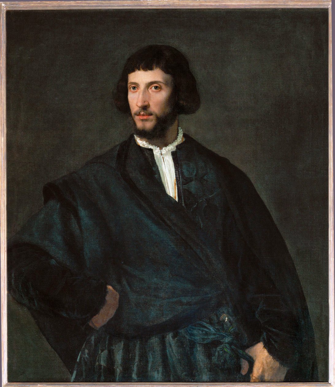Retrato de um homem ... de Titian (c.1488 1576)