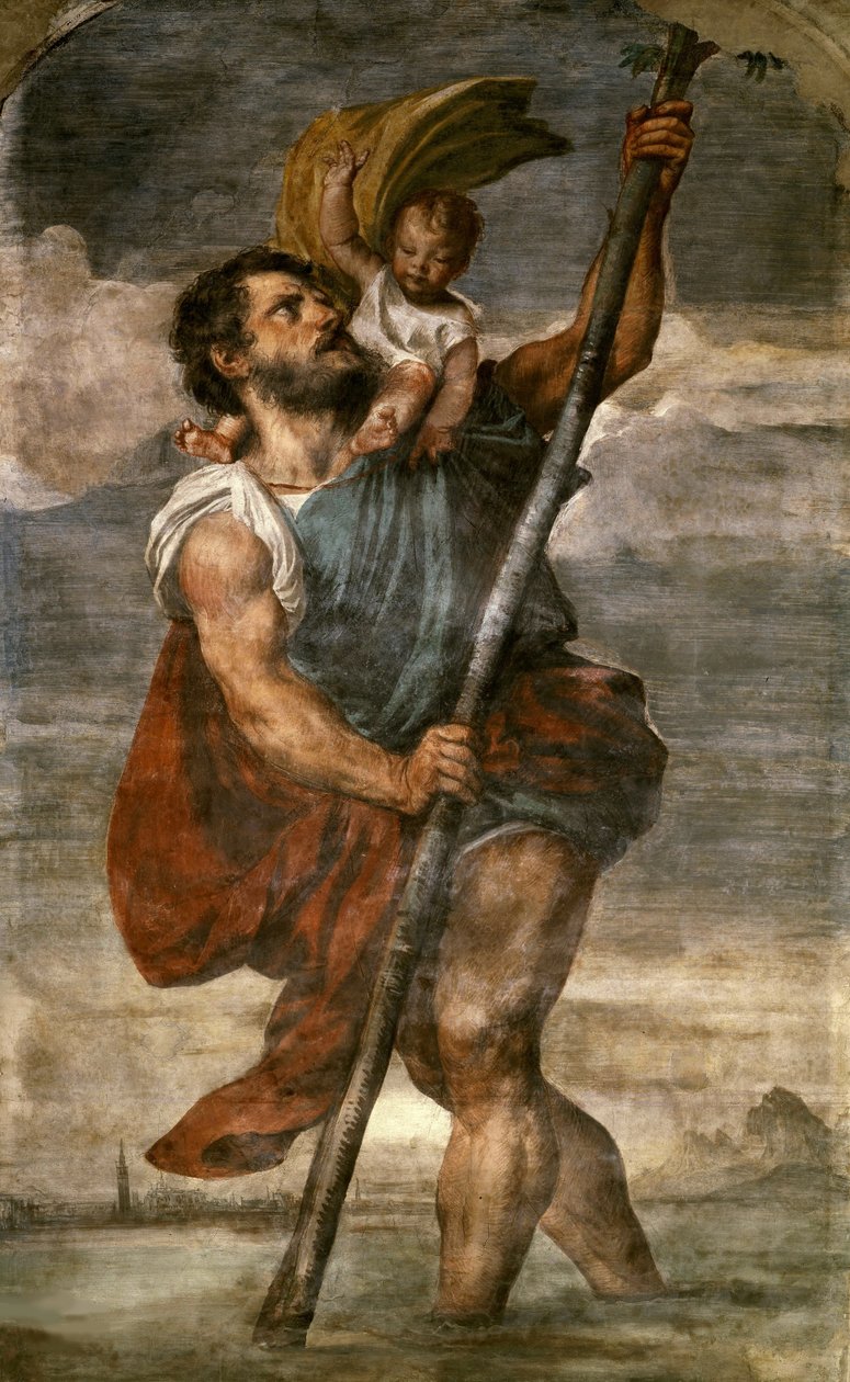 São Cristóvão de Titian (c.1488 1576)