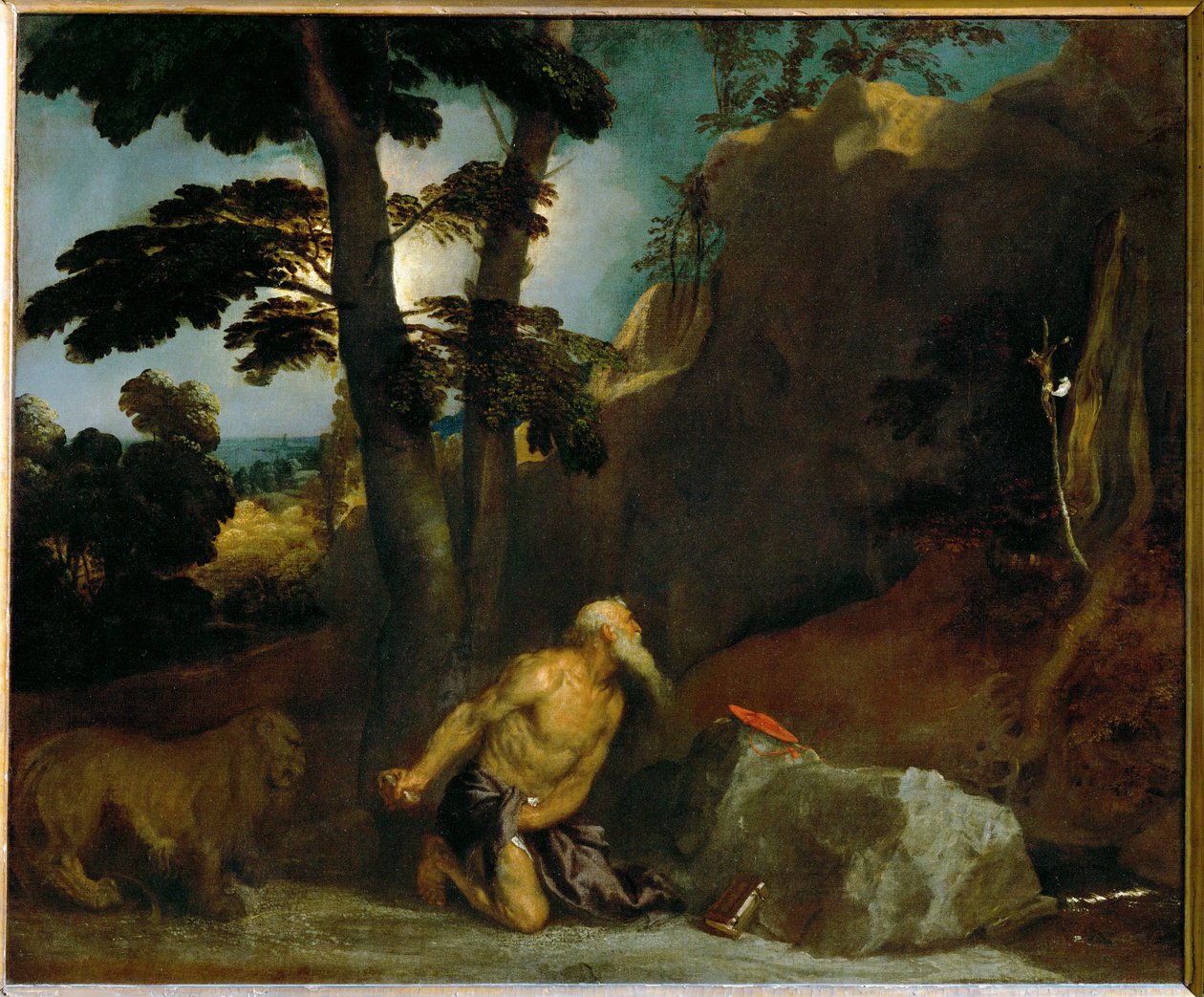 São Jerónimo, pintura provavelmente encomendada por Isabel d